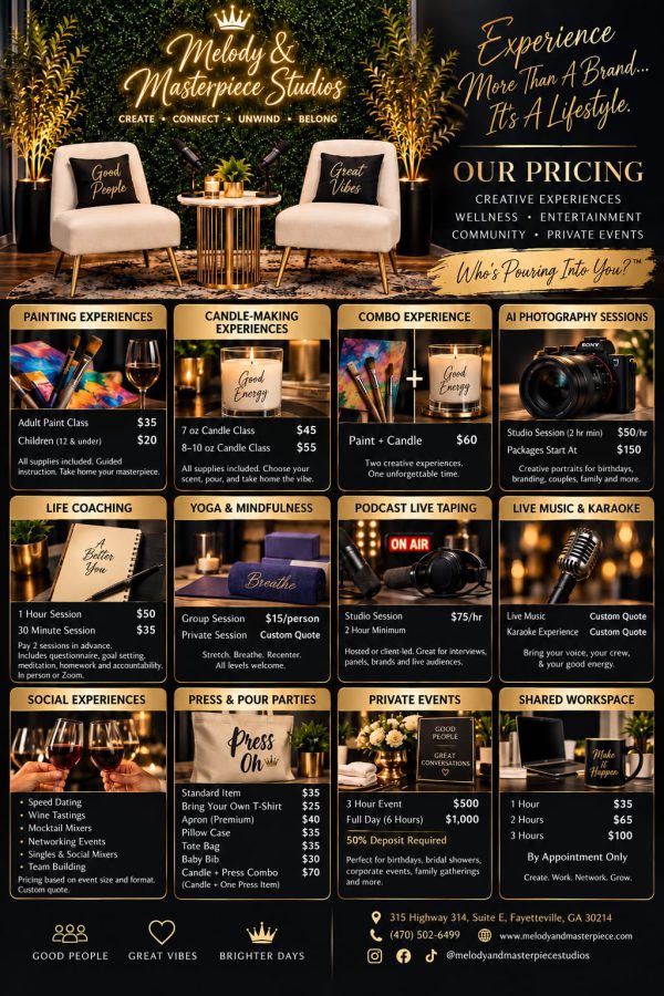 Press & Pour Parties