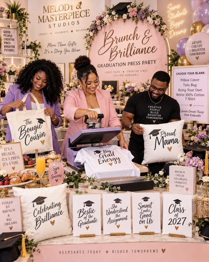 Guests Creating Personalized Keepsakes